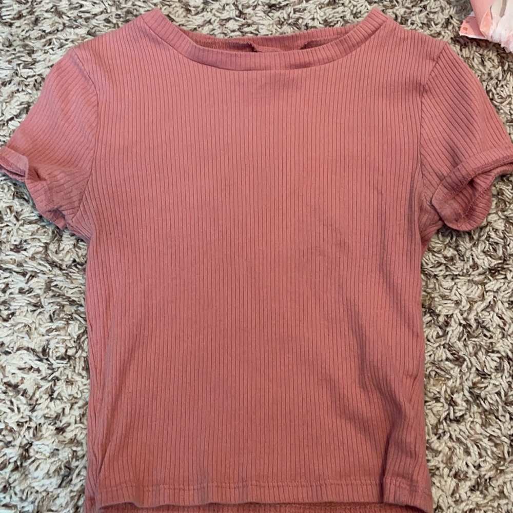 Cute pink tee